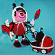 Soft toys: Ladybug baby. Stuffed Toys. Nina Rogacheva 'North toy'. My Livemaster. Фото №4
