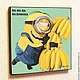 Painting poster Pop Art Minion, Despicable me, Pictures, Moscow,  Фото №1