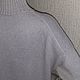 Свитер "Соболь" кашемир/соболь. Свитеры. Вера / Kirshvery_knit (kirshvery) (kirshvery). Ярмарка Мастеров.  Фото №5