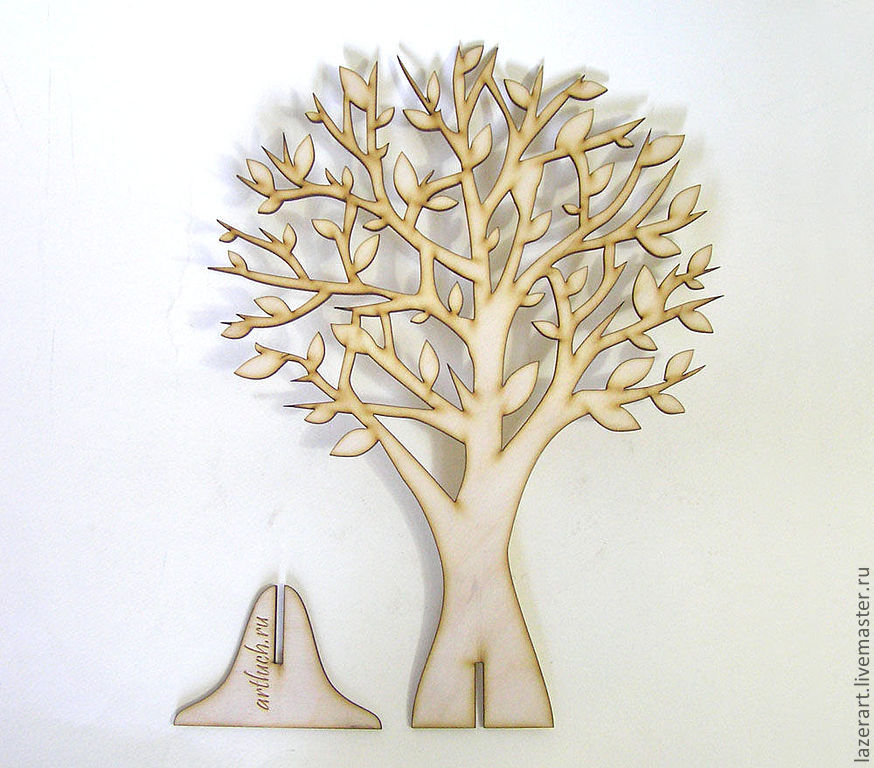декоративное дерево из фанеры