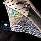 Туфли "Шелест утренних звёзд" с кристаллами Swarovski. Туфли. Екатерина Куприянова. Интернет-магазин Ярмарка Мастеров.  Фото №2