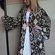  Платье-накидка-кимоно из итальянской вискозы с поясом. Платья. Oxygen (Zinochka-buch). Ярмарка Мастеров.  Фото №6