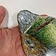 Роспись фарфора. Сырная доска «Утки». Блюдо. Фрида Гоц.    Роспись фарфора. Ярмарка Мастеров.  Фото №4