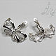 Shvenzy 1 pair (2 pieces), silvering, Russia. Schwenzy. Russia filigree - findings. Online shopping on My Livemaster.  Фото №2