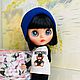  Кукла блайз кастом custom Blythe. Интерьерная кукла. Мастерская подарков Елены Смирновой. Ярмарка Мастеров.  Фото №9