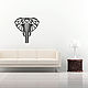Настенный декор "Голова Слона". Подвески. Craftandwood Decor lab.. Ярмарка Мастеров.  Фото №4