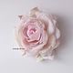 FABRIC FLOWERS Brooch flower chiffon rose ' Lovely Bride'. Brooches. fioridellavita. My Livemaster. Фото №4
