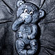 Order 3D cross-body Bag 'Teddy Bear' made of genuine leather. newandw. Livemaster. . Classic Bag Фото №3