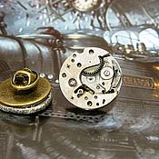 EARRING MENS STEAMPUNK 