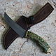 Knife 'Uygur-2' pchak h12mf stab.karelka, Knives, Vorsma,  Фото №1