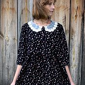 Одежда handmade. Livemaster - original item Dress of cotton microvalve 
