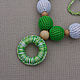 Juniper moms sling beads "Azur hydrangea". Slingbus. Moms beads. Online shopping on My Livemaster.  Фото №2