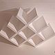 Wine rack 'Sota lite' for 8 bottles in white. Shelving. Color Wood. My Livemaster. Фото №4