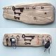 Вешалка в стиле Driftwood Art из морского дерева настенная. Вешалки и крючки. E C O M I R. Ярмарка Мастеров.  Фото №5