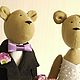 wedding bears. Tilda Toys. TeddyLab (olanoka). Online shopping on My Livemaster.  Фото №2