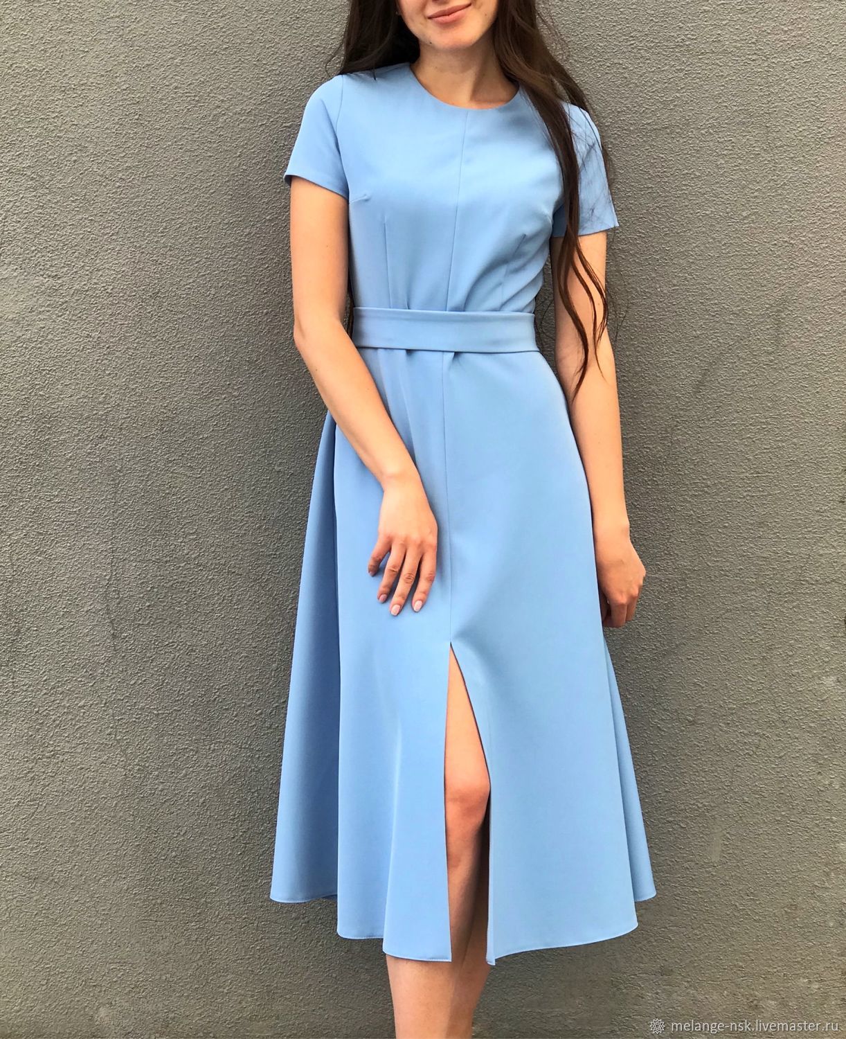 Голубое Платье