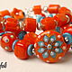 Coral bracelet and earrings, Bead bracelet, Moscow,  Фото №1