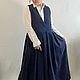 Сарафан на заказ из вельвета с карманами. Сарафаны. SVЭRO dress. Ярмарка Мастеров.  Фото №4