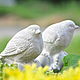 Birds on acorns 2pcs. Provence Vintage home and garden. Figurines. Decor concrete Azov Garden. Online shopping on My Livemaster.  Фото №2
