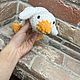 Вязаная игрушка гусь-обнимусь плюшевый. Мягкие игрушки. knitting4you. Интернет-магазин Ярмарка Мастеров.  Фото №2