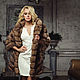 Заказать ШУБА ИЗ БАРГУЗИНСКОГО СОБОЛЯ. MARTELO FUR & LEATHER. Ярмарка Мастеров. . Шубы Фото №3