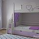 Двухъярусная кровать и лестница комод. Мебель для детской. Bambini Letto. Эко мебель на заказ. Интернет-магазин Ярмарка Мастеров.  Фото №2