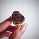 Кольцо с халцедоновой розой. Волшебно мерцает!. Кольца. Mineral Secrets. Интернет-магазин Ярмарка Мастеров.  Фото №2