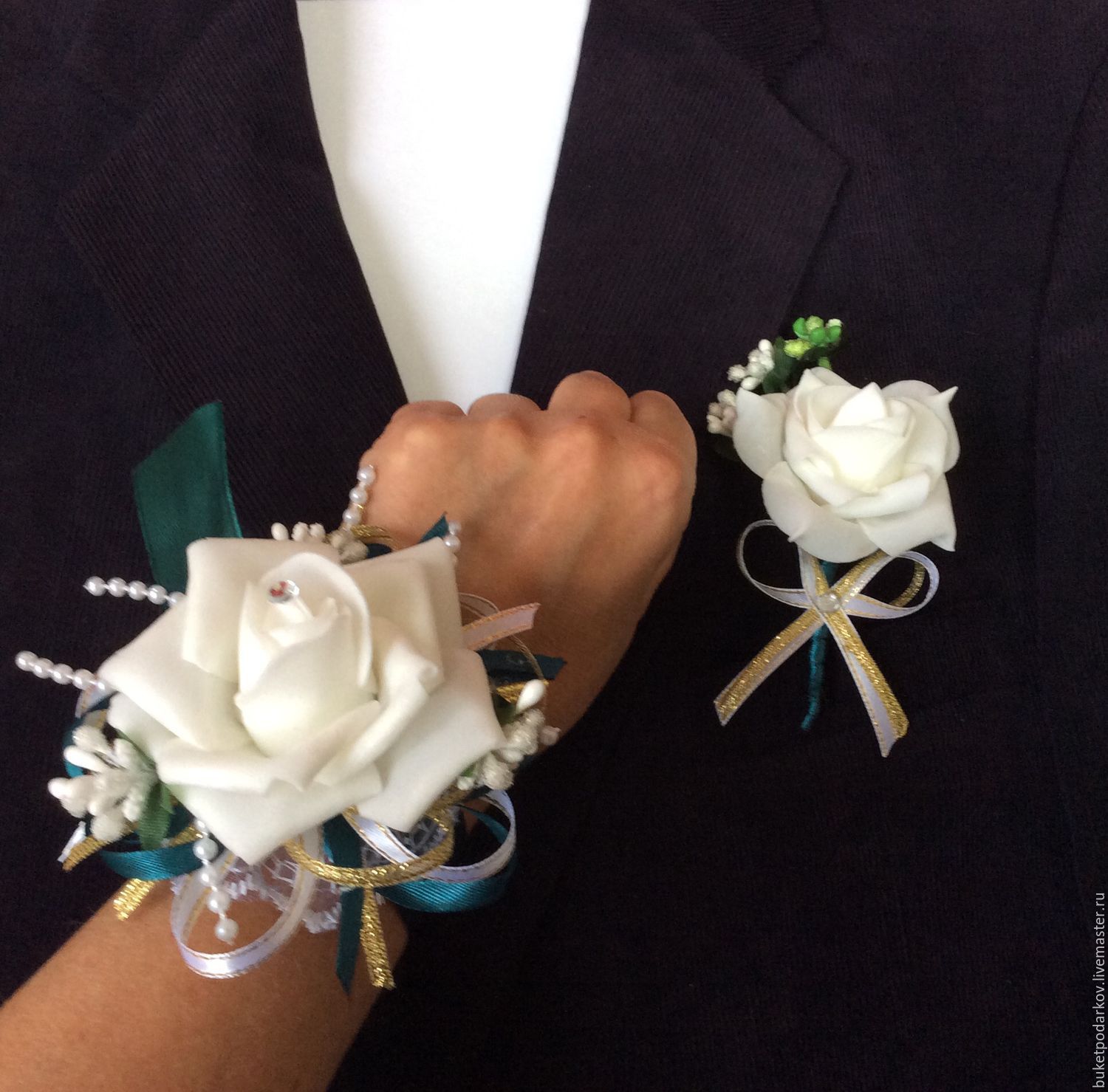 Браслет на руку свидетельнице♥подружки невесты♥своими руками