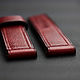 Watch strap 'Red semi-dry'. Watch Straps. Deer19 (Deer19). Online shopping on My Livemaster.  Фото №2