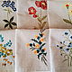 Linen napkins wild flowers. Swipe. Dear to heart things. Online shopping on My Livemaster.  Фото №2