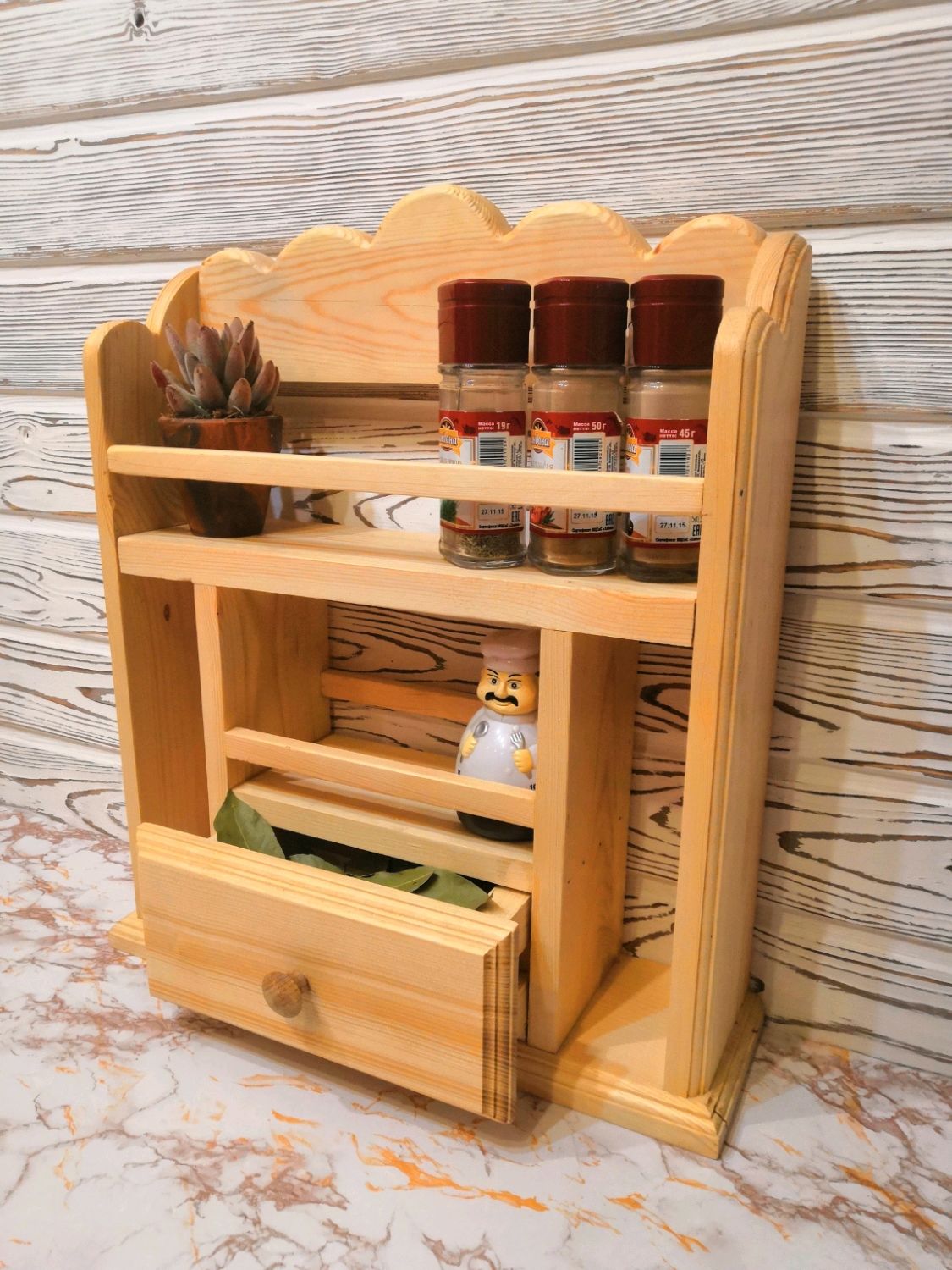 Полка для специй Классик 01 в интернет-магазине на Ярмарке Мастеров ...