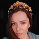 Кокошник "Весенний венок". Ободки. Coco_Shnica. Ярмарка Мастеров.  Фото №6