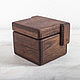 Large storage box 'Cube' of oak. Sugar Bowls. Foxwoodrus. My Livemaster. Фото №6