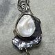 Order Baroness pendant with sapphires and a large pearl. SELENA. Livemaster. . Pendant Фото №3