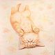 Order Picture in the bedroom do not disturb!) to the nursery, sleeping cat. give to know the wonders. Livemaster. . Pictures Фото №3