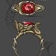 Кольцо "Древний Египет " из золота 750 с негретым Рубином. Перстень. BUGAKOV jewelry. Ярмарка Мастеров.  Фото №4