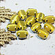 Rhinestones Oval 10/8mm Yellow Silk Cat's Eye. Rhinestones. agraf. Online shopping on My Livemaster.  Фото №2