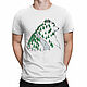 Cotton T-shirt 'Polar Bear', T-shirts and undershirts for men, Moscow,  Фото №1