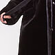 Fur coat 'Severyanka' from black Mouton. Fur Coats. Kids fur coat. Online shopping on My Livemaster.  Фото №2