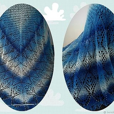 Аксессуары ручной работы. Ярмарка Мастеров - ручная работа Шаль "Калиста". Handmade.