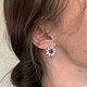 1173 Schwenzas with sparkling cubic zirconia and silver coating. Schwenzy. RuFurnitura (FurnituraRF). My Livemaster. Фото №4