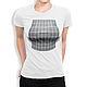 T-shirt cotton ' Chest-Optical Illusion', T-shirts, Moscow,  Фото №1