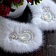 White collar mink fur choker, fur collar for dress. Collars. Roskoch Meha. Online shopping on My Livemaster.  Фото №2