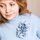 Брошь Цветок  АПРЕЛИЯ. Брошь-булавка. LORA / Лариса Алексеева. Ярмарка Мастеров.  Фото №7