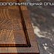 Разделочная доска деревянная 30х40. Дуб. Разделочные доски. Axiomwood. Ярмарка Мастеров.  Фото №4