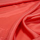 Подкладочная ткань купра красно-оранжевая. Ткани. БАРХАТ Итальянские ткани (barhat-tkani). Ярмарка Мастеров.  Фото №4
