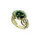 Snake Heart ring with tourmaline. Rings. Jewelry Laboratory Alter Ego. Online shopping on My Livemaster.  Фото №2