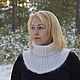 Shirt-collar fashionable knitted down. Dickies. Down shop (TeploPuha34). My Livemaster. Фото №4