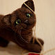 Валяная игрушка котенок Коржик. Войлочная игрушка. Кристина Антропова. Ярмарка Мастеров.  Фото №5
