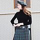 Warm skirt 'Zara' in crease. Skirts. ALISA. Online shopping on My Livemaster.  Фото №2